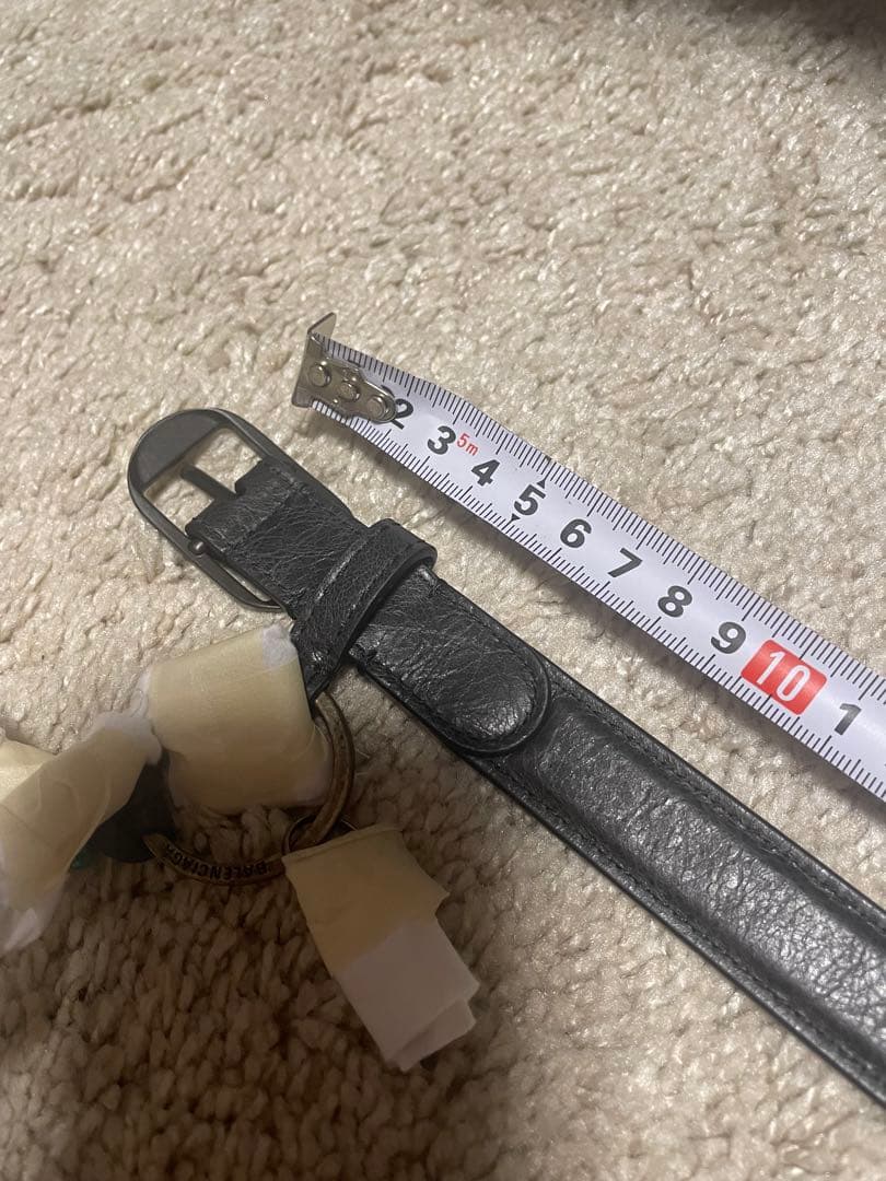 新品 BALENCIAGA LE CITY CHARMS BELT サイズ90