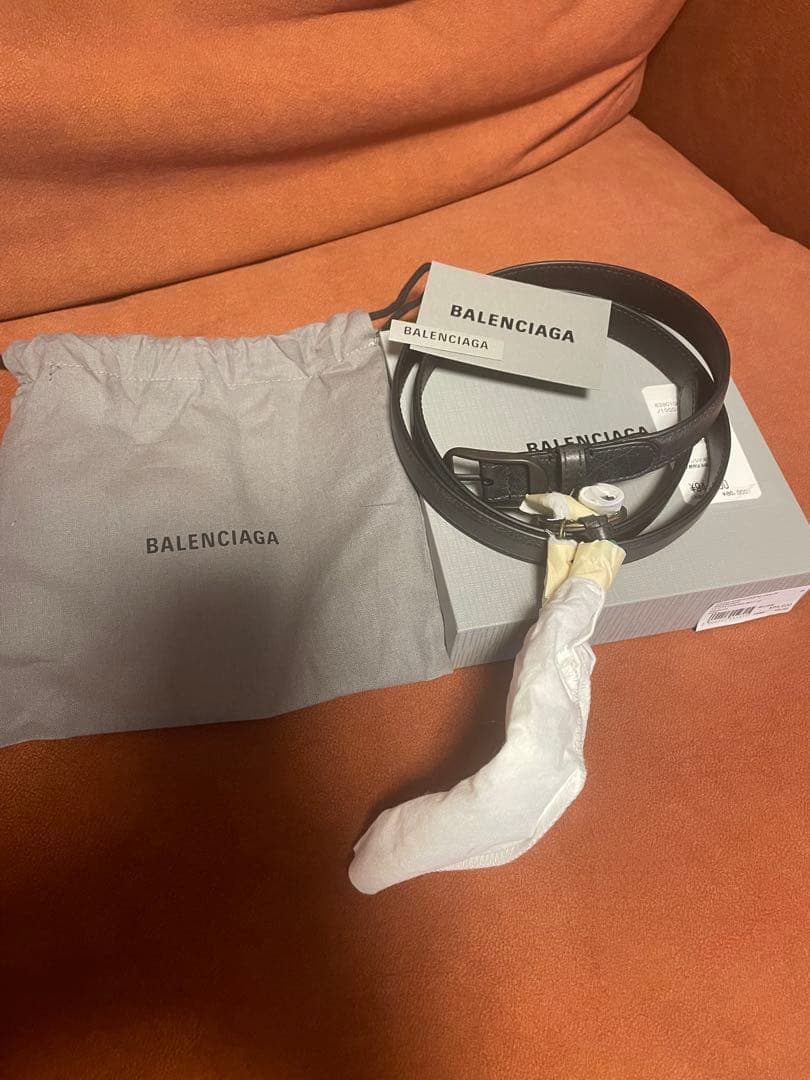 新品 BALENCIAGA LE CITY CHARMS BELT サイズ90