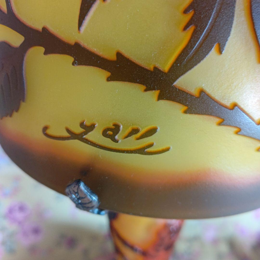 ガレ風 薔薇彩ルームランプ