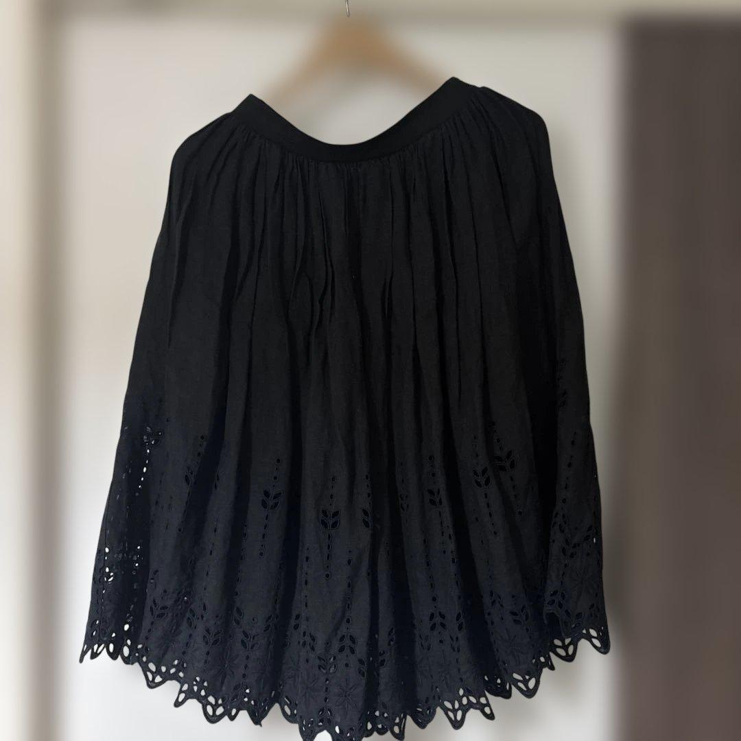 美品★リゼッタLISETTEロシェルブラック　ミナペルホネンnest robe