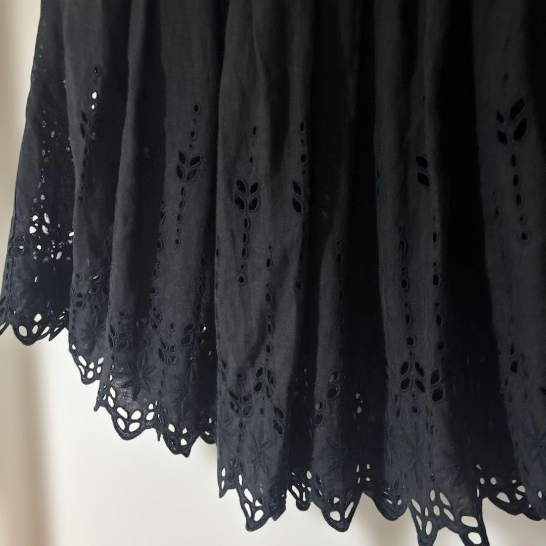 美品★リゼッタLISETTEロシェルブラック　ミナペルホネンnest robe