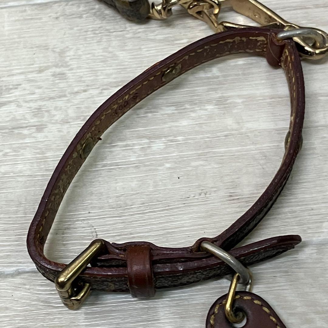 メ*ル様 LOUIS VUITTON リード　首輪　セット　ルイヴィトン モノグ
