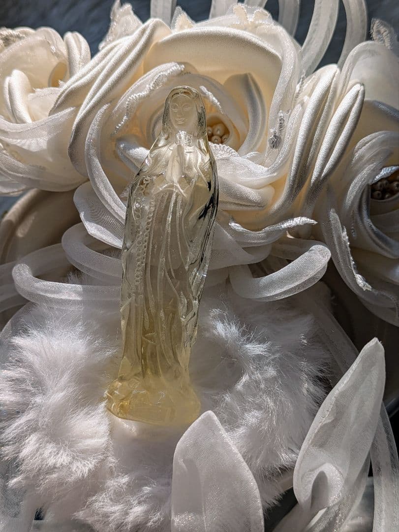 ♡シトリン　マリア様♡　天然石　カービング　高品質