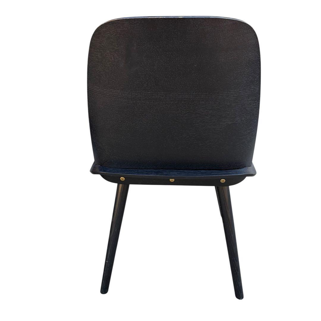 美品　muuto ムート Nerd Chair ナードチェア オーク 一脚 黒②