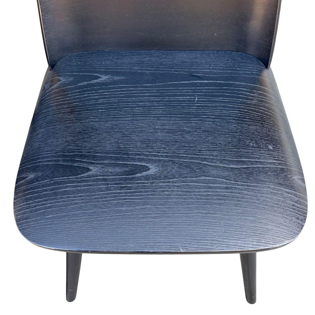 美品　muuto ムート Nerd Chair ナードチェア オーク 一脚 黒②