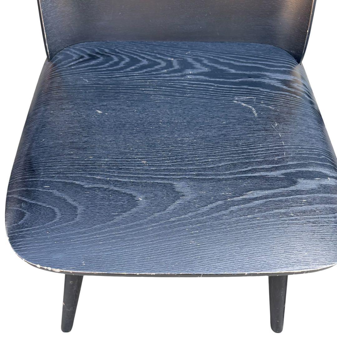 美品　muuto ムート Nerd Chair ナードチェア オーク 一脚 黒②