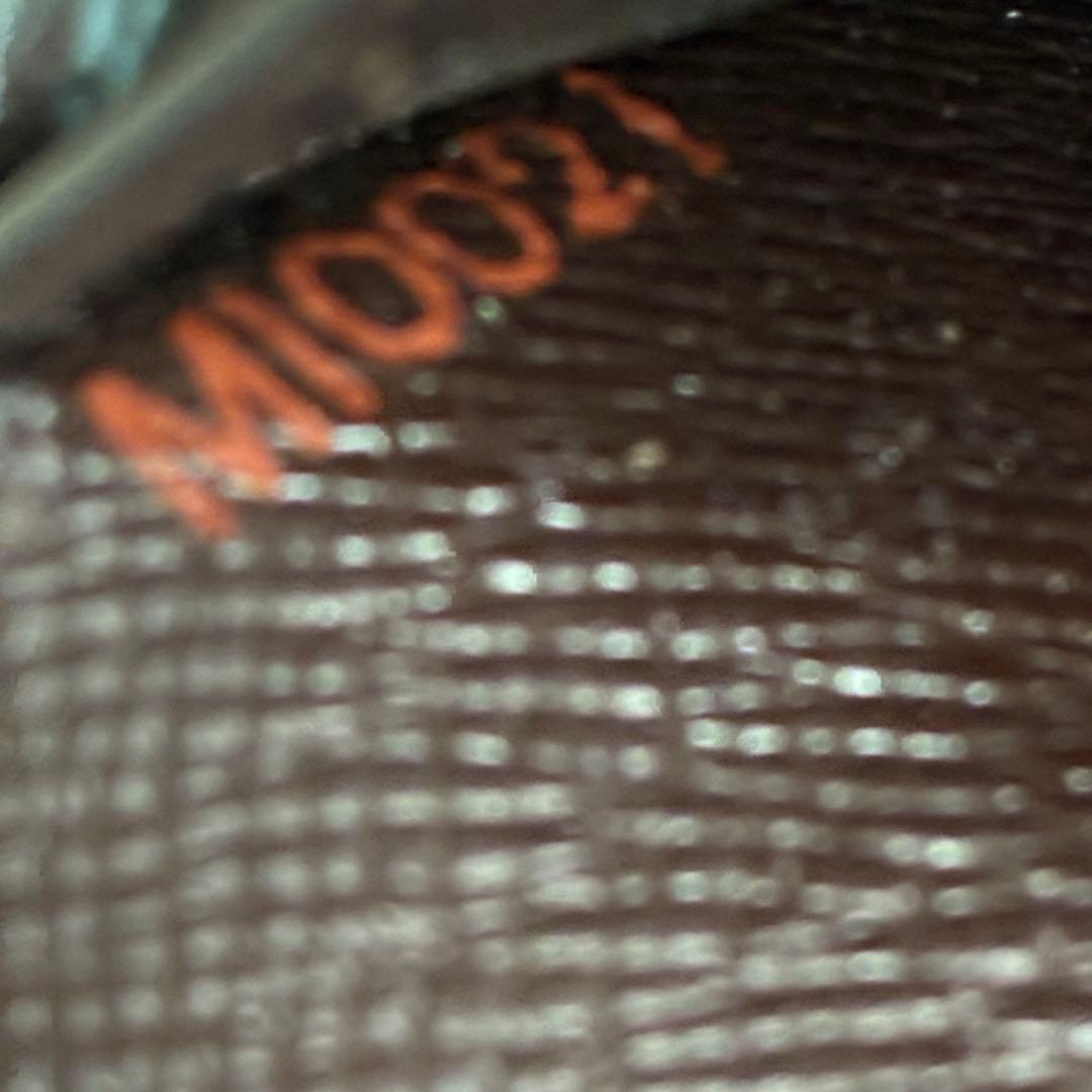 美品　55 VUITTON ルイヴィトン　ダミエ　二つ折り財布　がま口　ql1