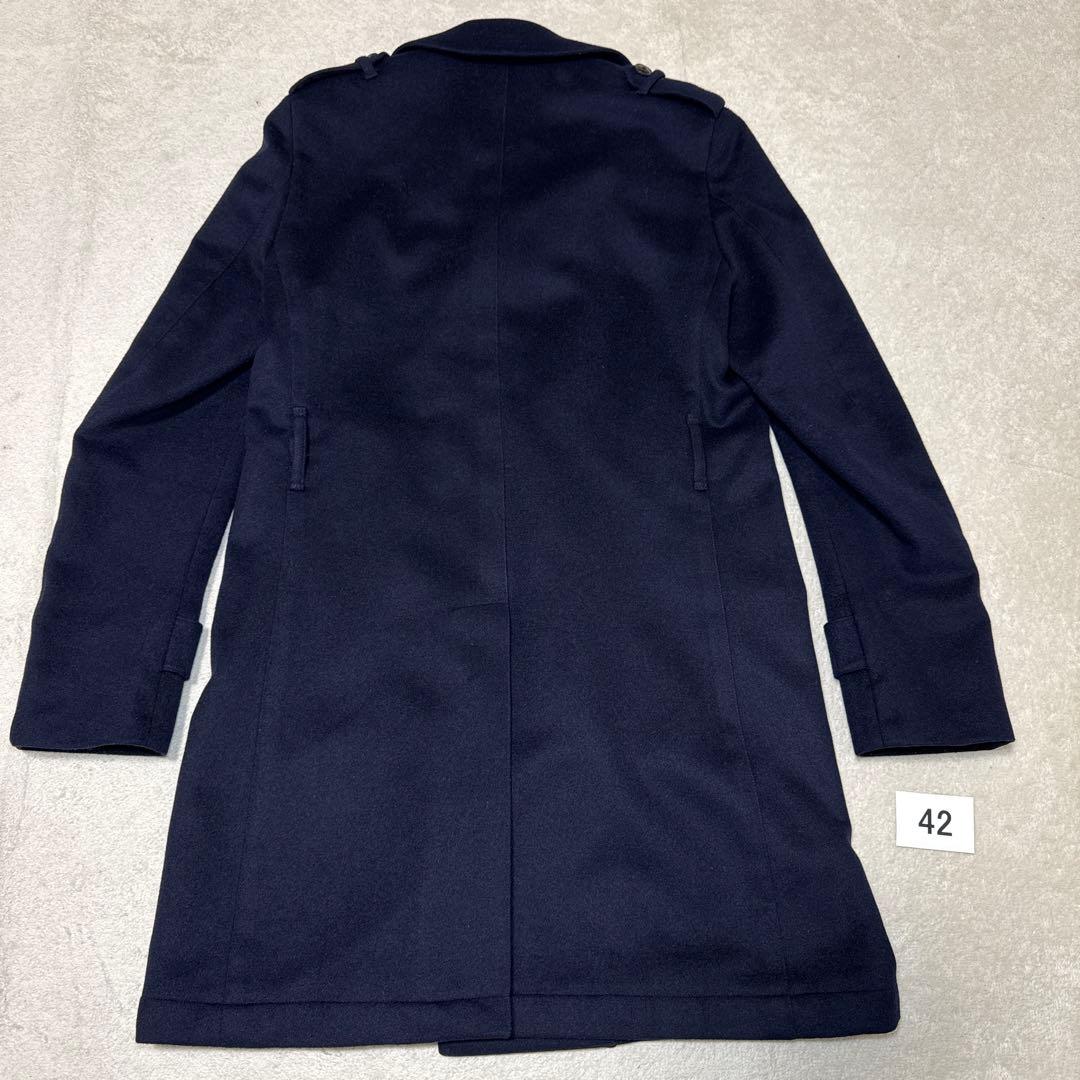 42 極美品　トゥモローランド　ピルグリム　トレンチコート　ネイビー　44 S