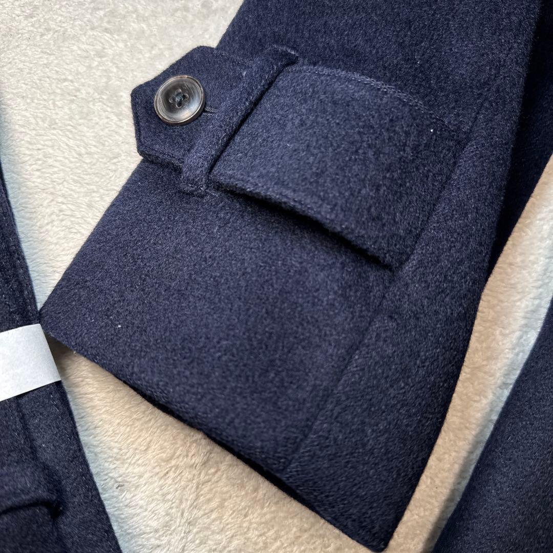 42 極美品　トゥモローランド　ピルグリム　トレンチコート　ネイビー　44 S