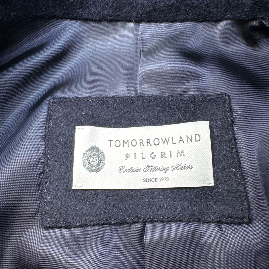 42 極美品　トゥモローランド　ピルグリム　トレンチコート　ネイビー　44 S