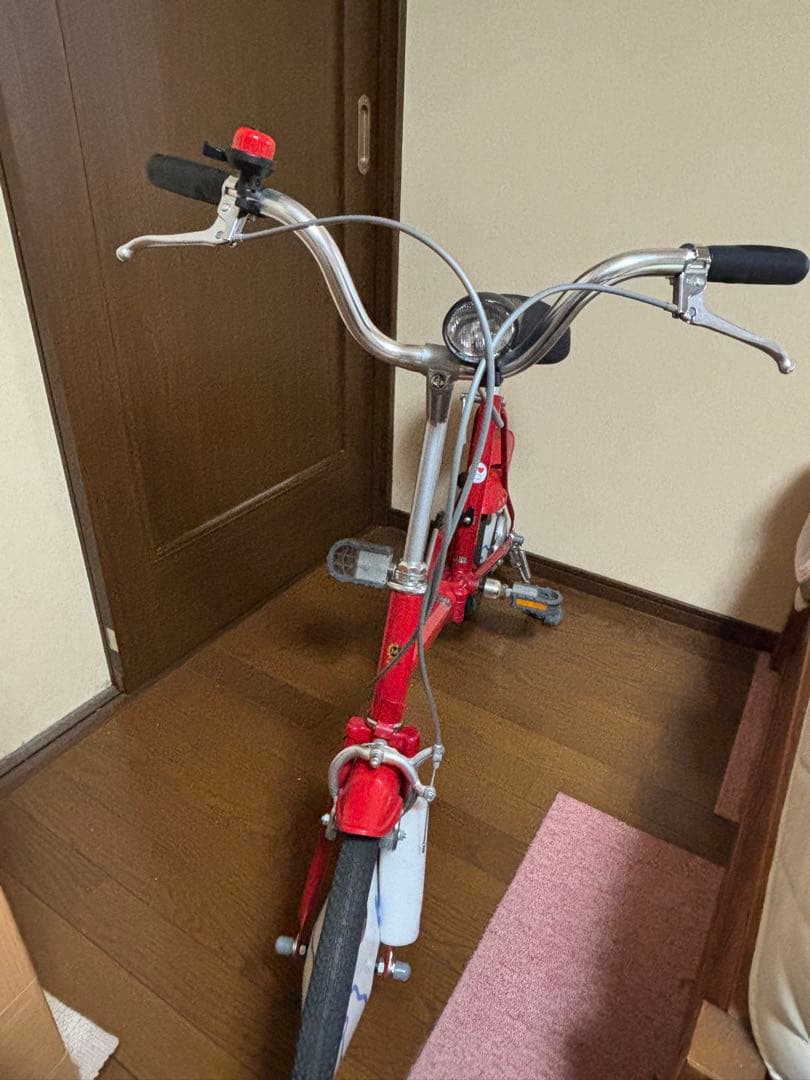 値下げ激レア　日産マーチ　ノベリティー自転車　マーチャリ