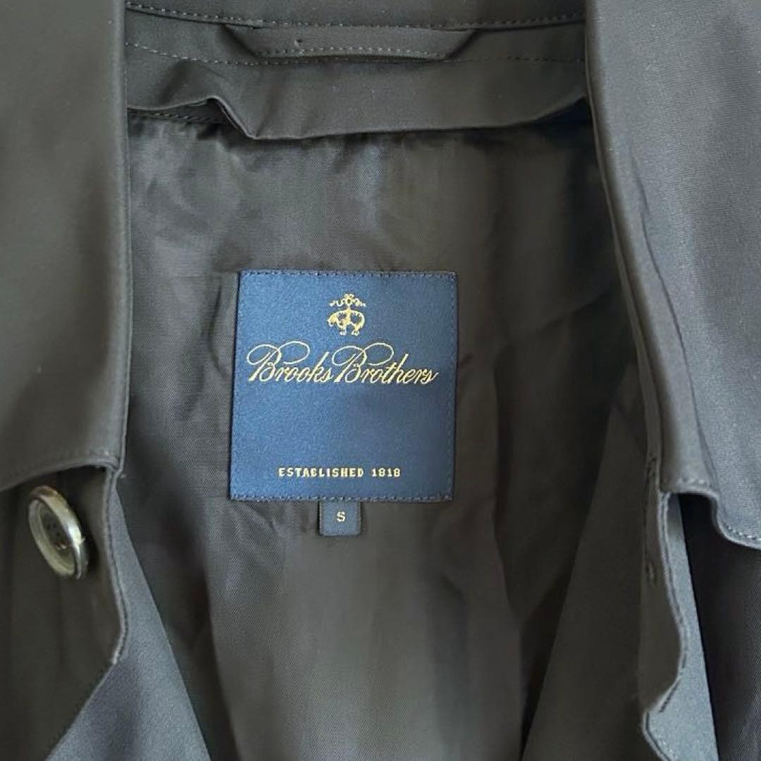 美品 BROOKS BROTHERS ウールライナー ステンカラーコート 黒