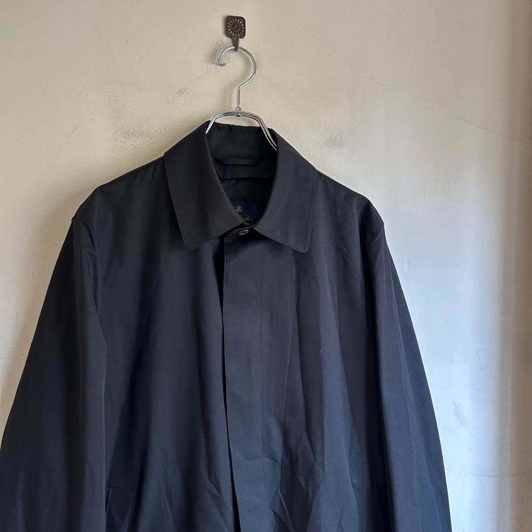 美品 BROOKS BROTHERS ウールライナー ステンカラーコート 黒
