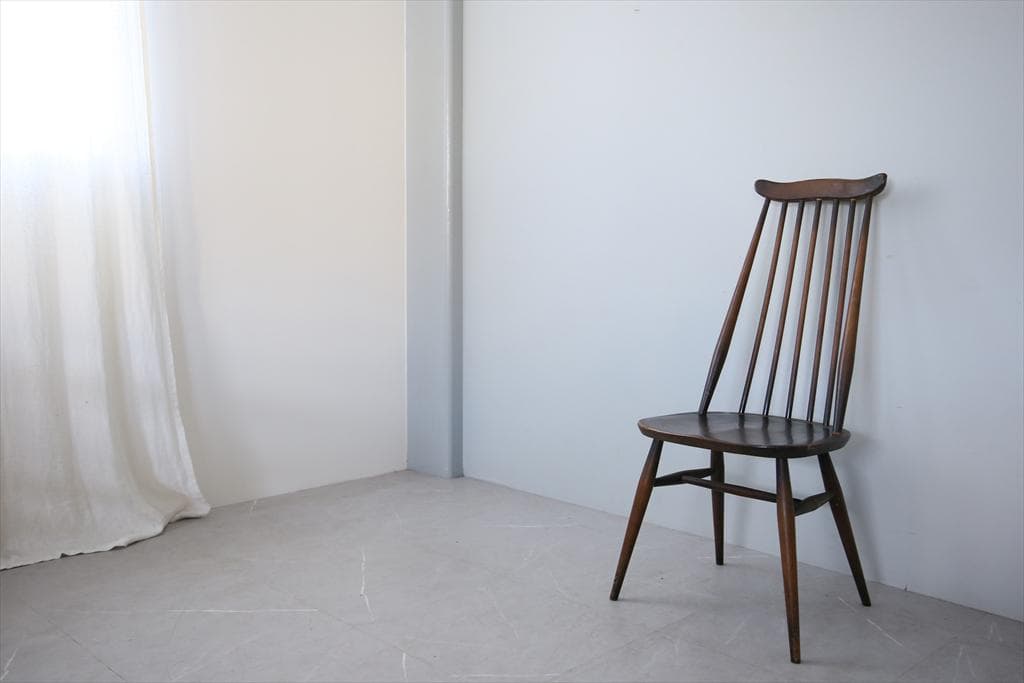 英国アンティークERCOLアーコールゴールドスミスチェア/椅子イス(92-92)