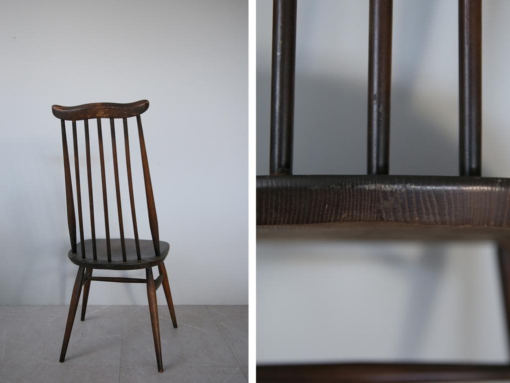 英国アンティークERCOLアーコールゴールドスミスチェア/椅子イス(92-92)