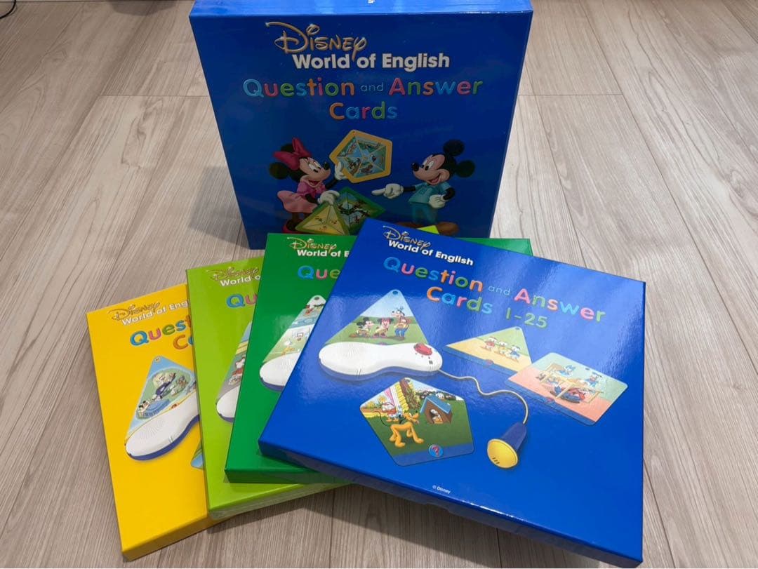 Disney World of English 知育玩具セット