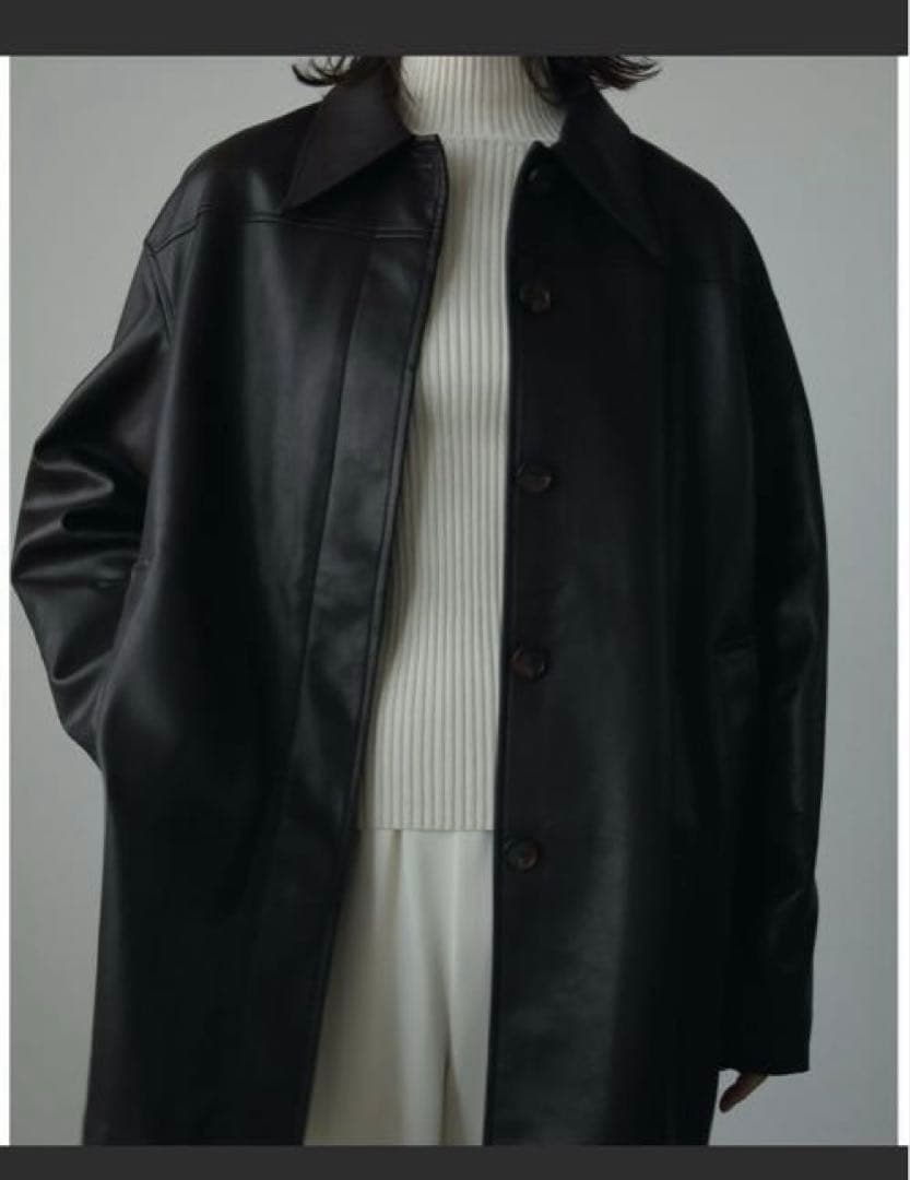 ジャケット・アウター Ecoleather Over Jacket anuke