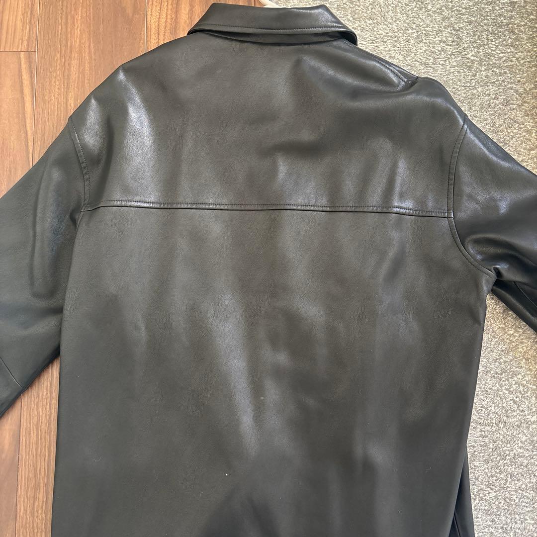 ジャケット・アウター Ecoleather Over Jacket anuke