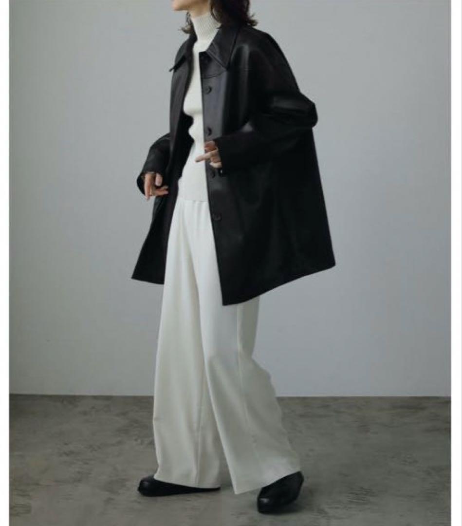 ジャケット・アウター Ecoleather Over Jacket anuke