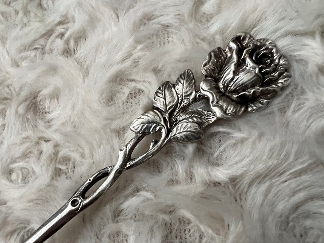 クリストフ バッハ　ドイツ　ヒルデスハイムローズ　スプーン〈１本〉銀製835