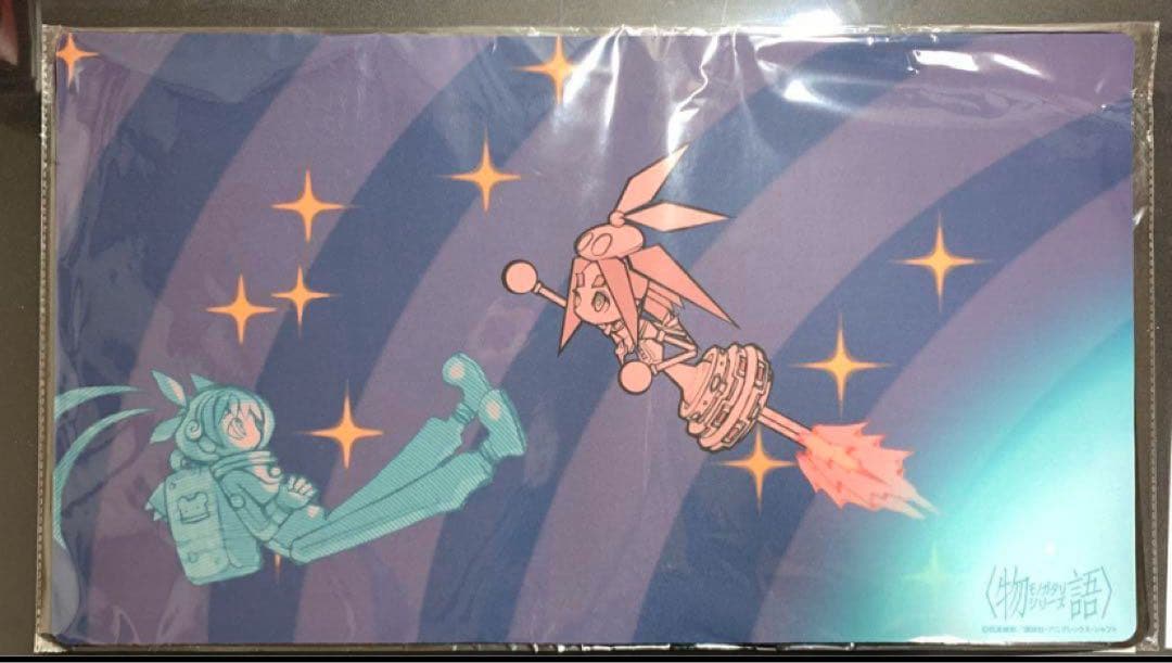 物語シリーズ　ラバーデスクマットコレクション 斧乃木 余接 八九寺 真宵　忍野忍