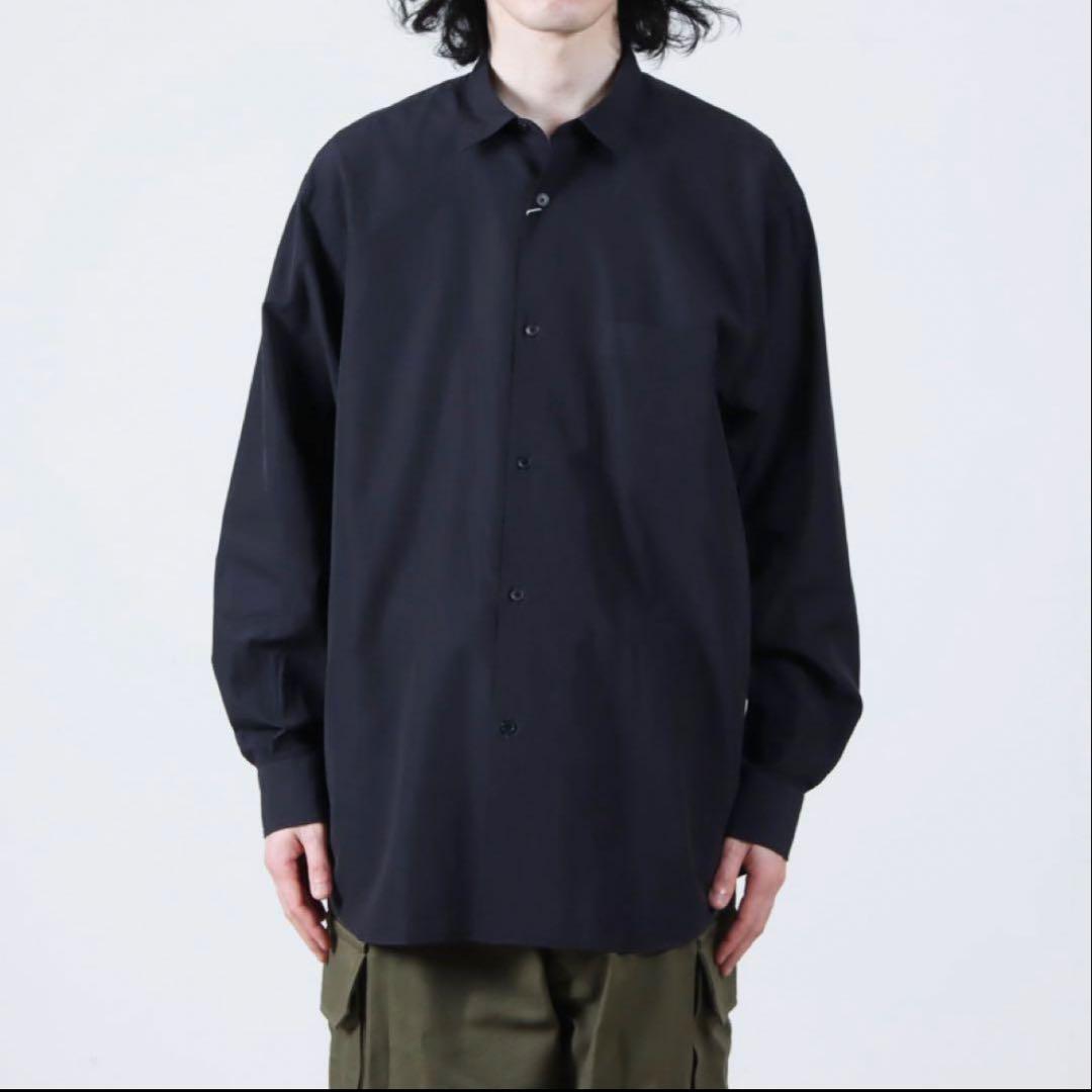 COMOLI コモリシャツ 新型 ネイビー サイズ 3