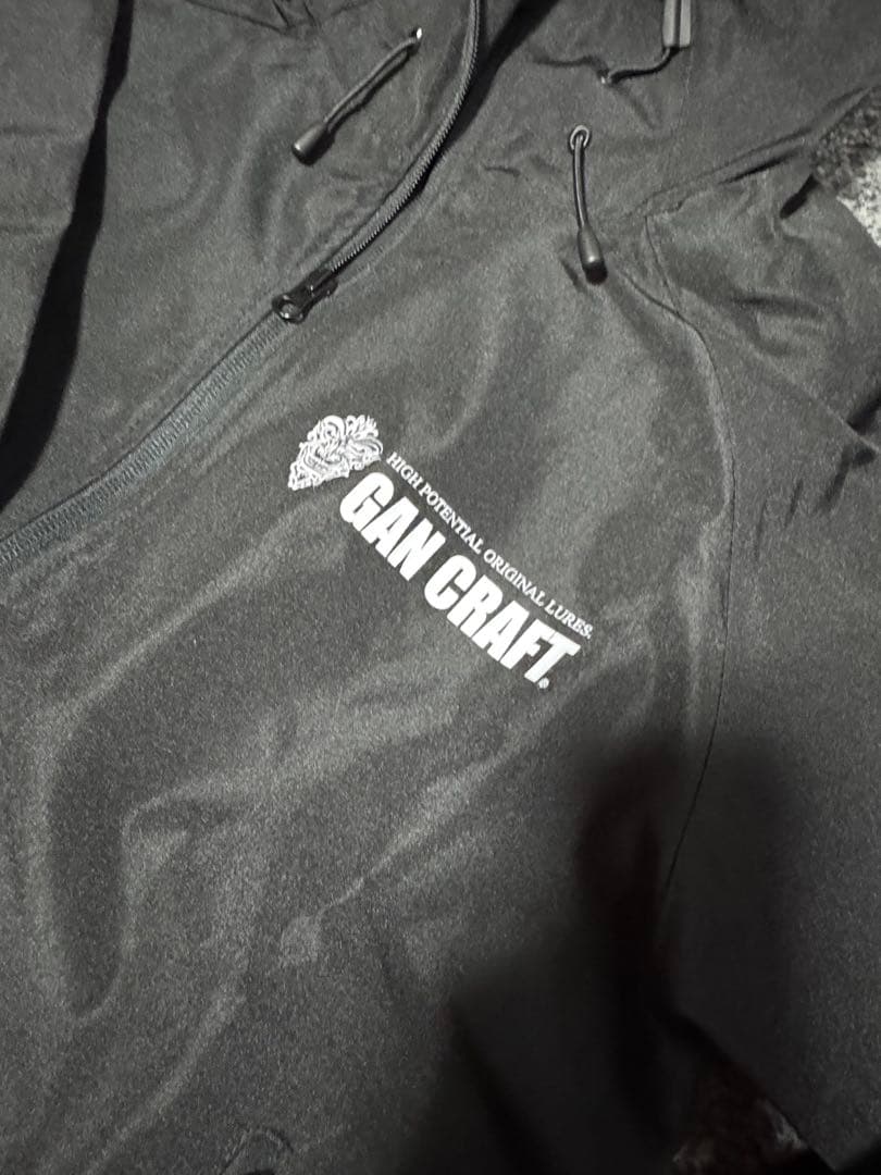 GAN CRAFTクラックフェイスシェルジャケットレインS