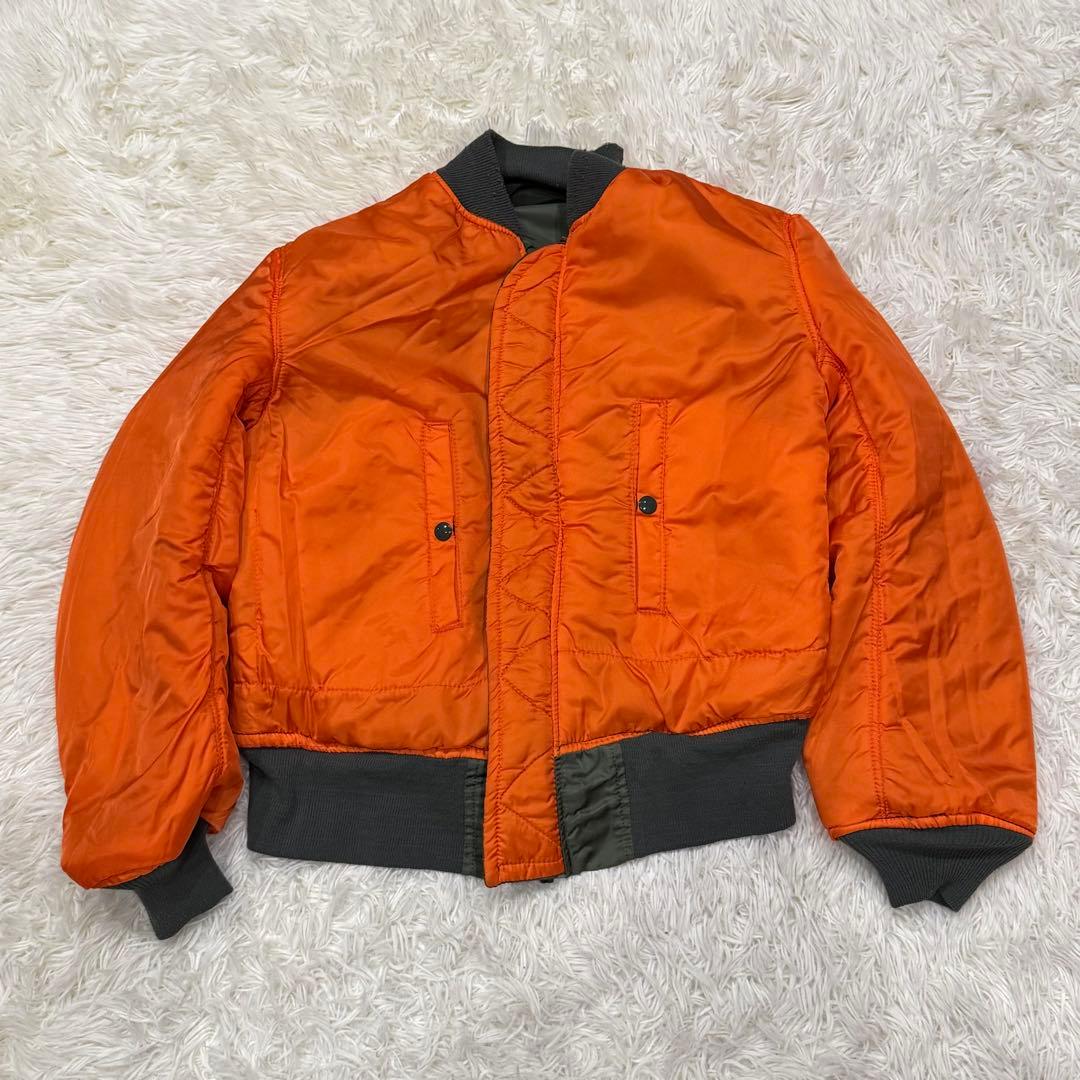 755　アルファインダストリーズ　MA-1フライトジャケット　S　USA製