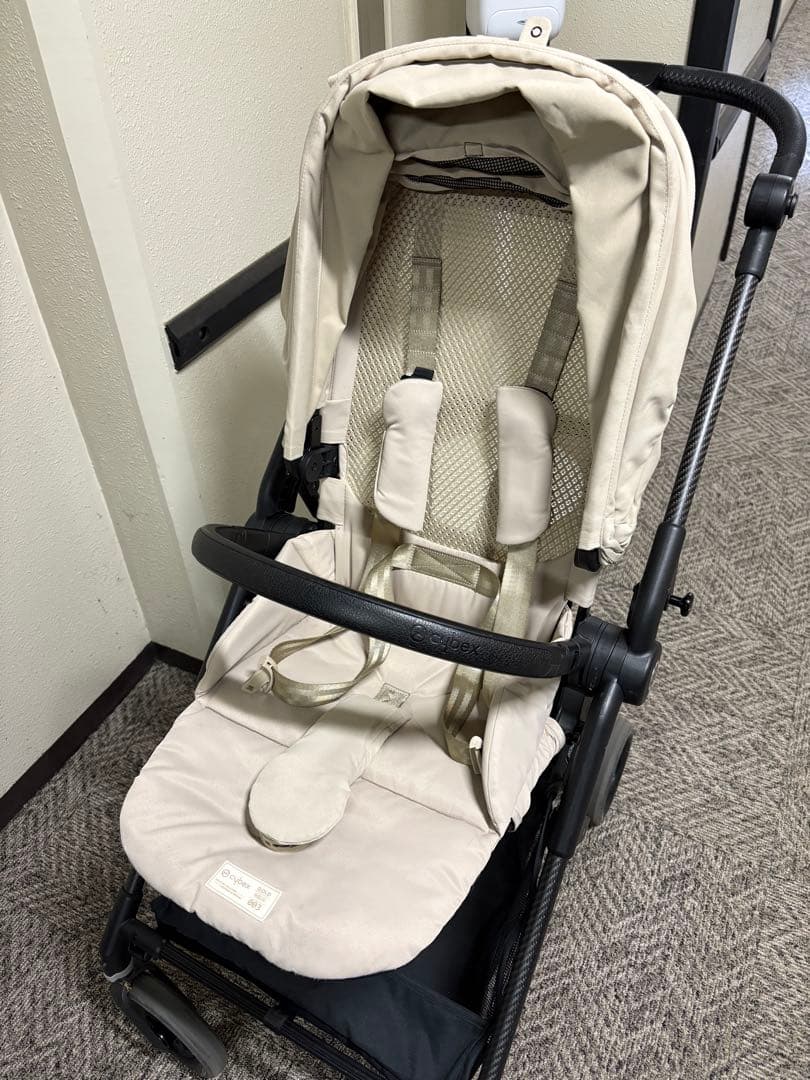 サイベックス メリオカーボン 2022 専用レインカバー・ドリンクホルダー付き