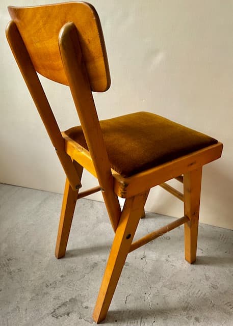 木製アンティークチェア 昭和レトロ