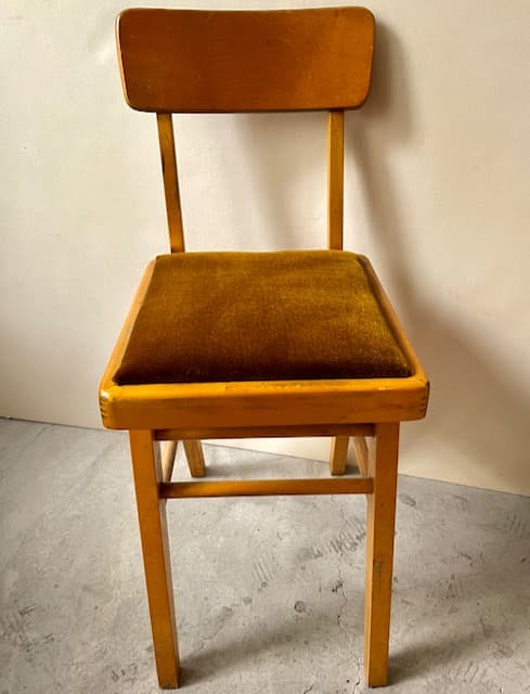 木製アンティークチェア 昭和レトロ