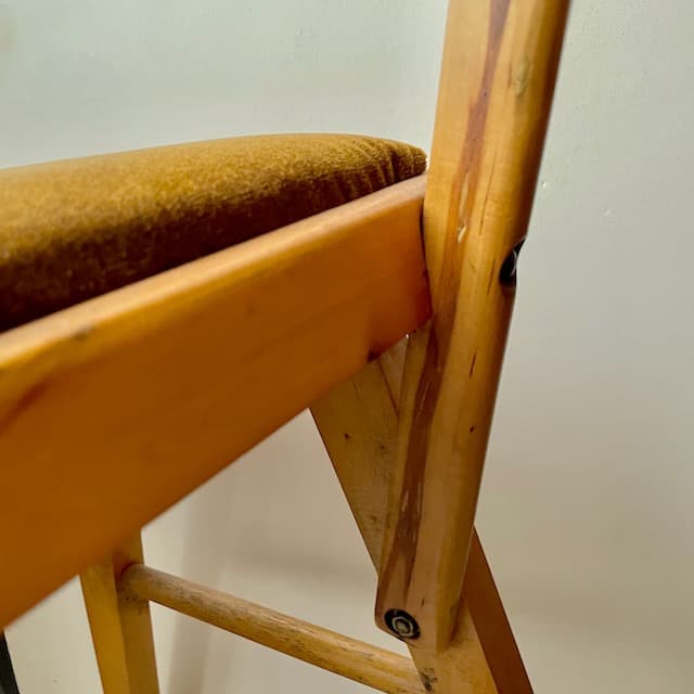 木製アンティークチェア 昭和レトロ