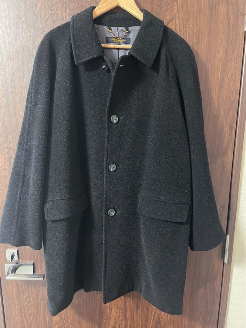 希少 Brooks Brothers ステンカラーコート 90s ウール モヘア