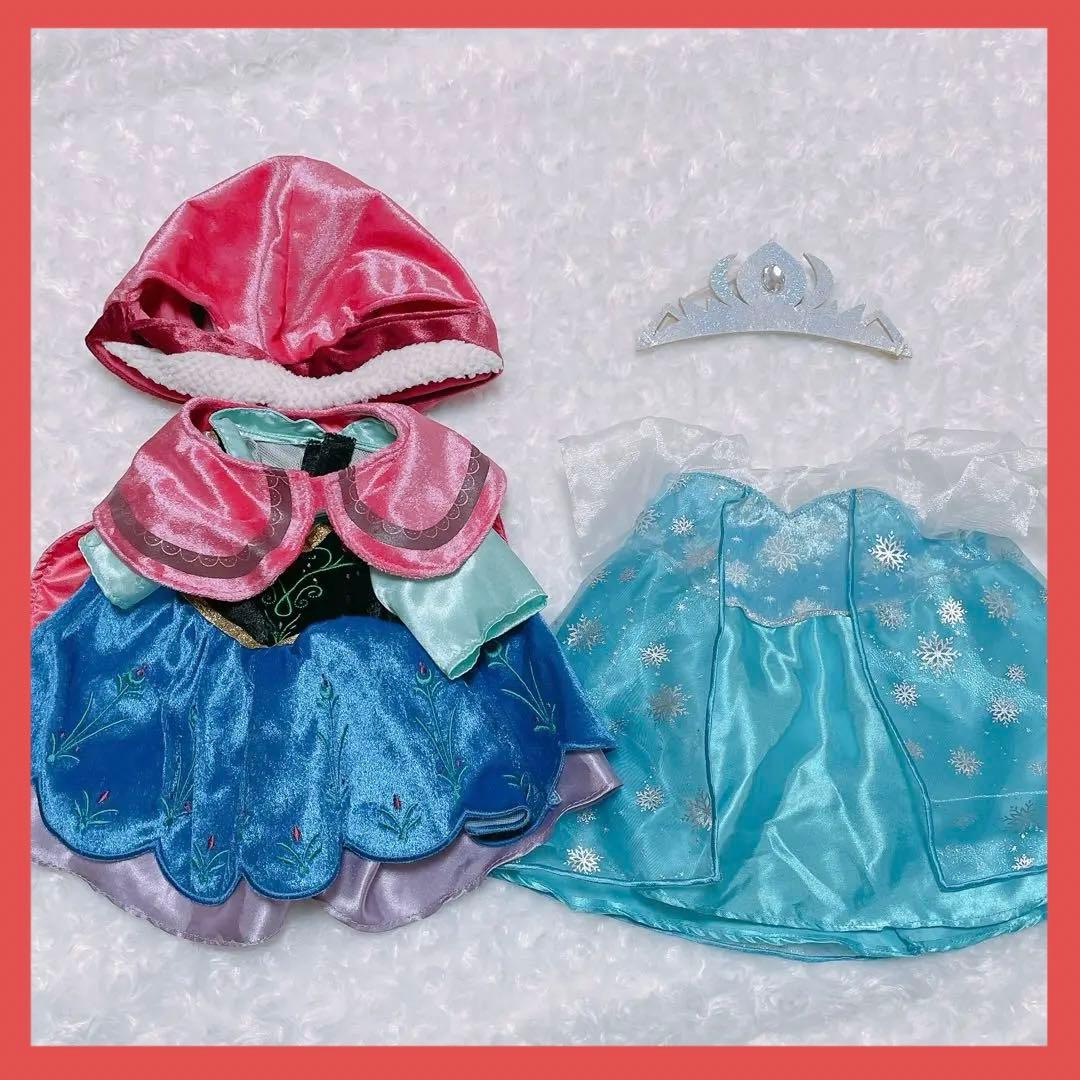 【最終値下げ】ディズニーストア ユニベアシティ コスチューム アナ エルサ