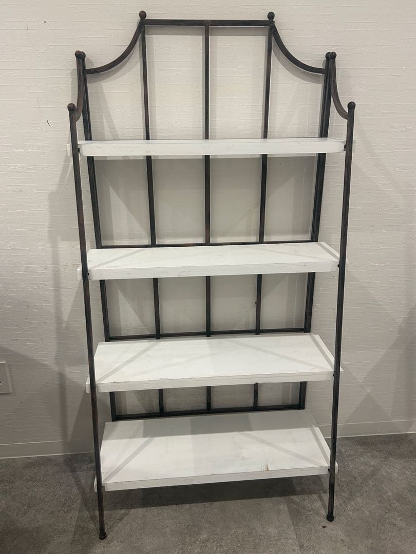 横浜市内送料無料☆引取も可☆シェルフ 棚 店舗☆雑貨店など アンティーク風☆