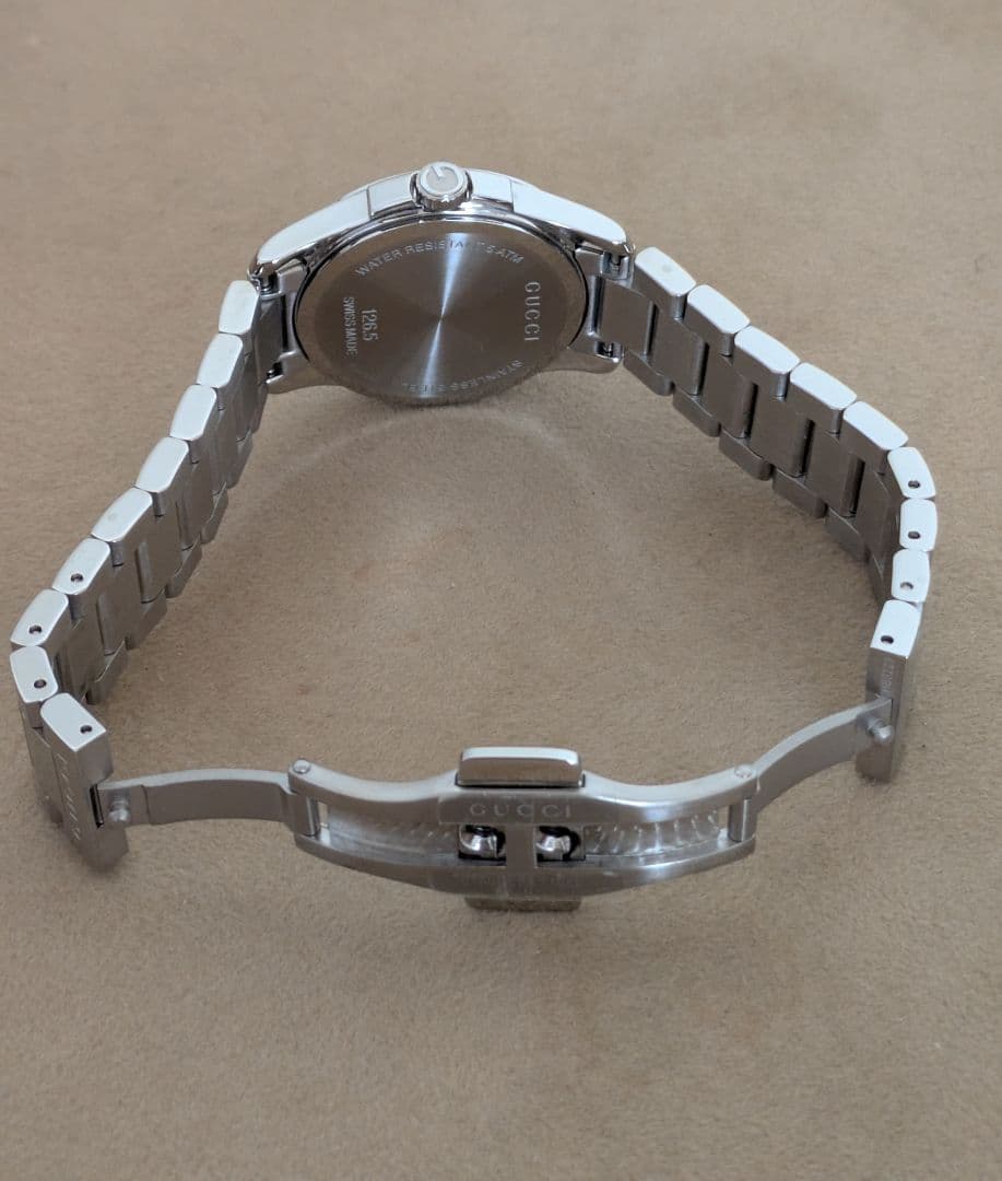 【美品】GUCCIタイムレスターコイズブルー腕時計ペア2本