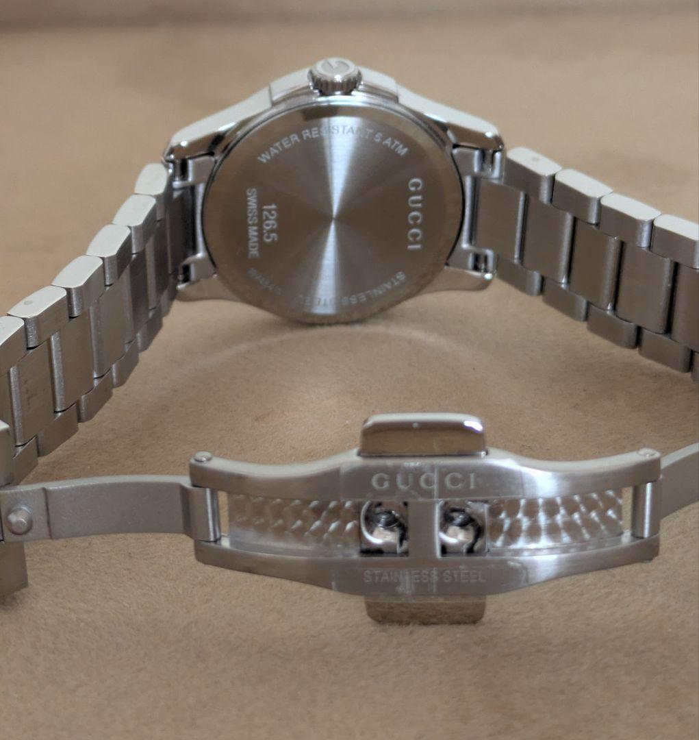 【美品】GUCCIタイムレスターコイズブルー腕時計ペア2本