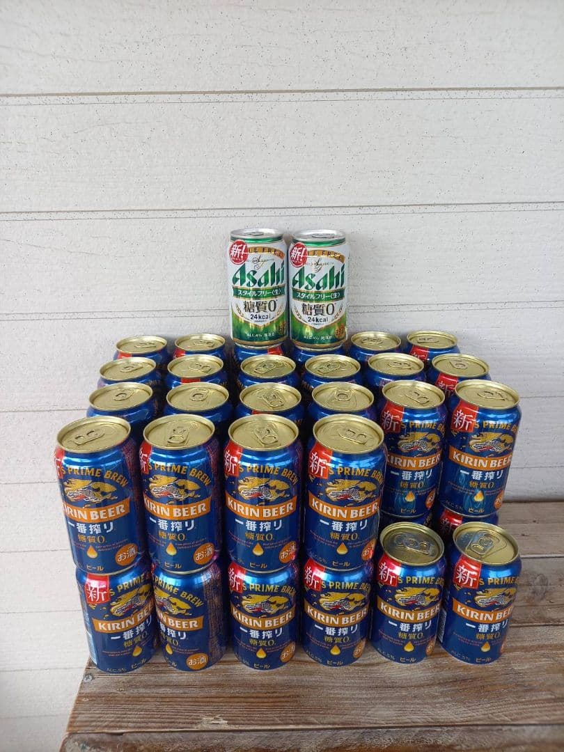 一番搾り糖質０　350ml ４６本　おまけ♪スタイルフリー350ml ２本