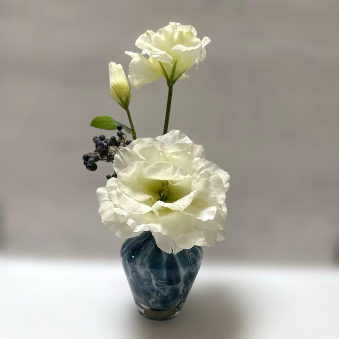 エミリオロバ　トルコキキョウ　アーティフィシャルフラワー　造花