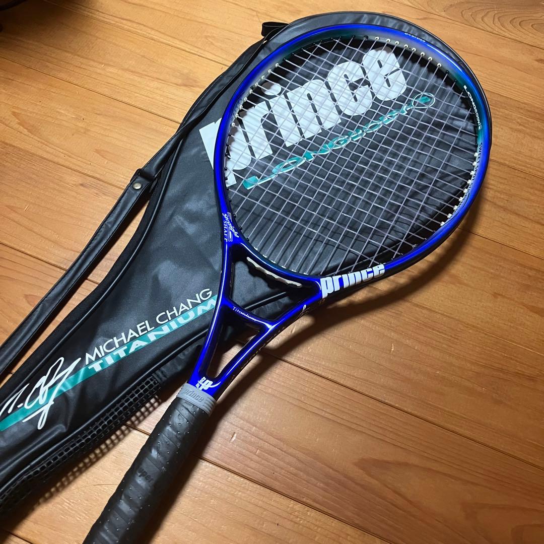 【美品】プリンス マイケルチャン チタニウム テニスの王子様 不二周助モデル