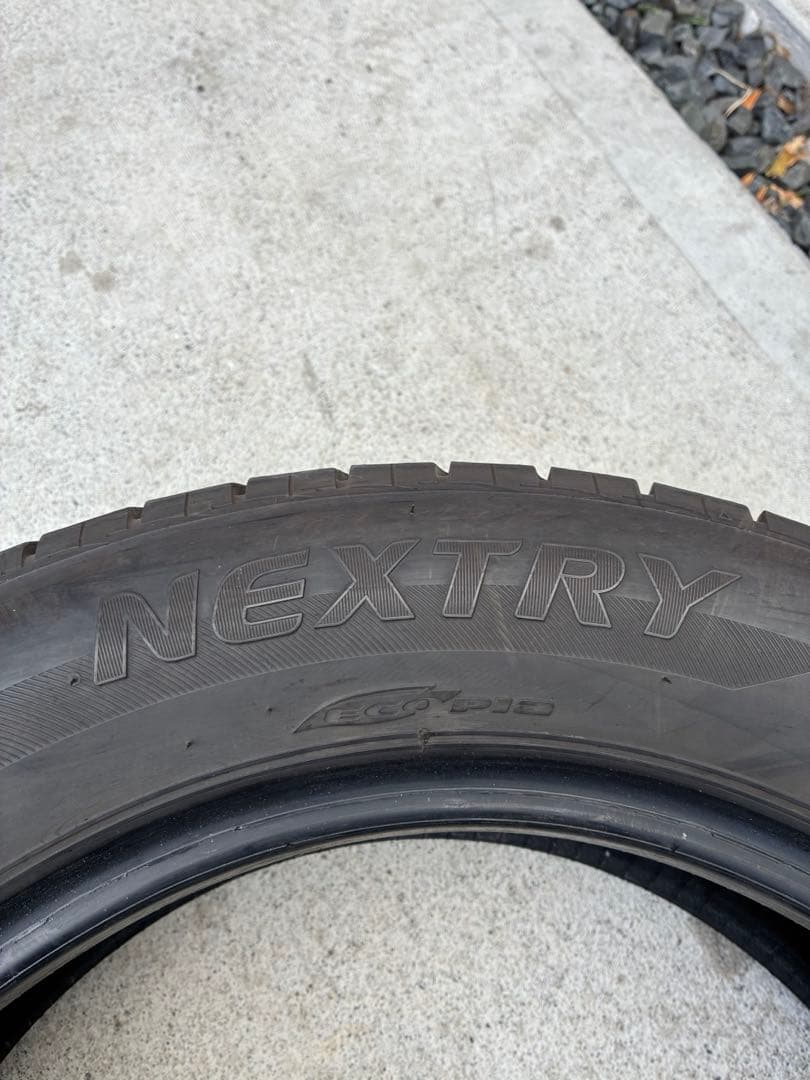 送料込み185/60r15ブリヂストン　ネクストリー22年製造4本セットバリ山