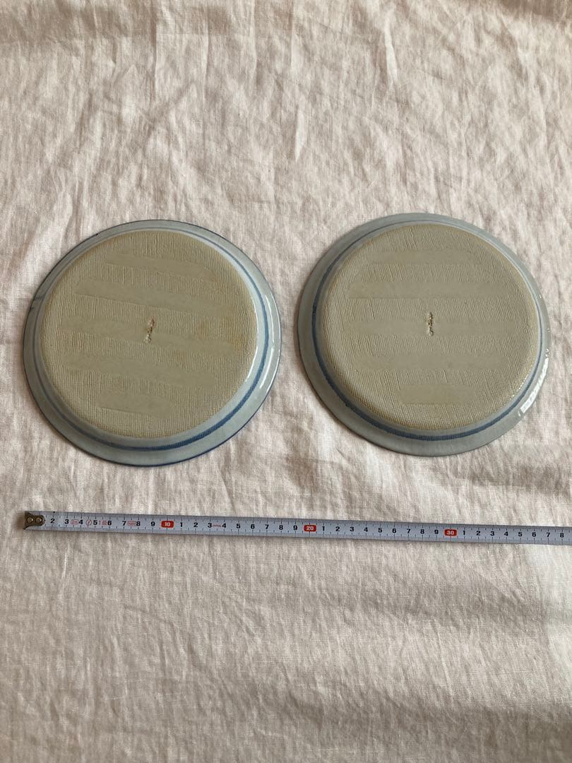 2枚セット 有田焼 市松