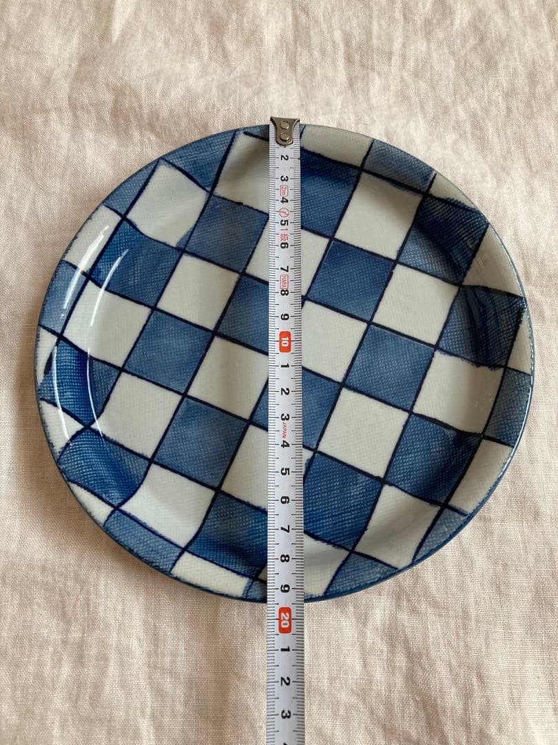 2枚セット 有田焼 市松