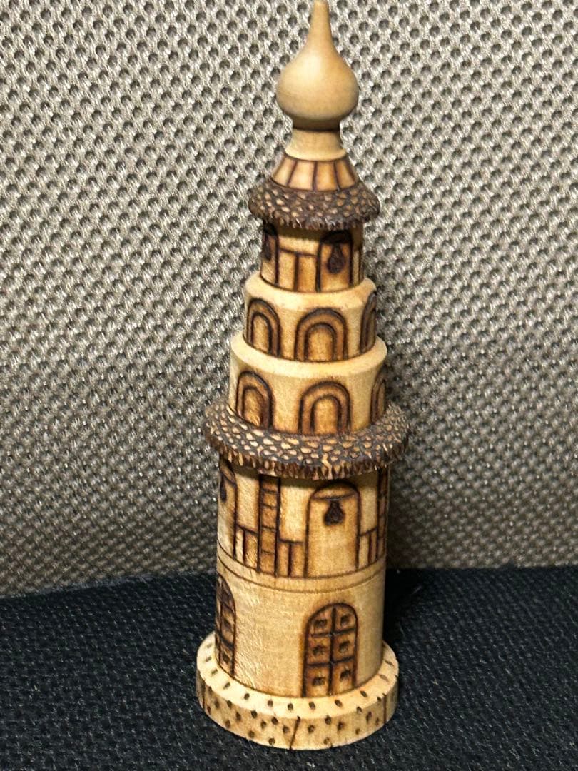 民芸品　木製　彫刻　ロシア？　王様　置物　ヴィンテージ　美品　まとめ