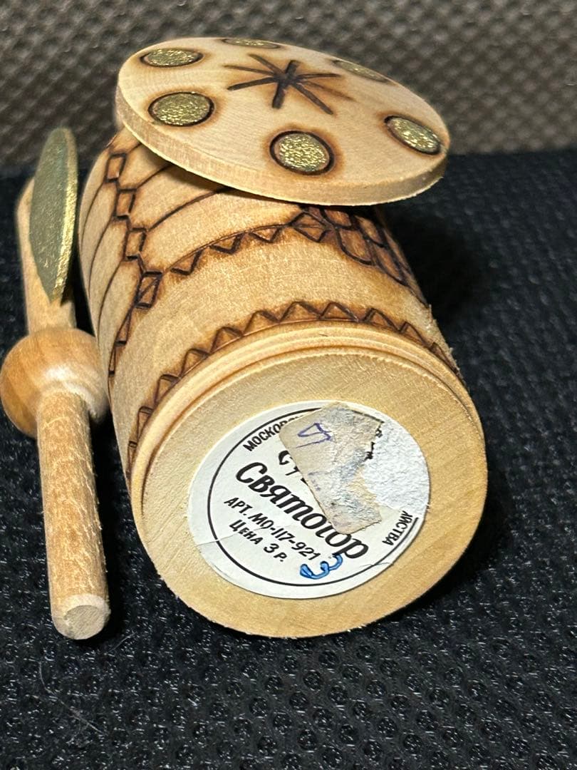 民芸品　木製　彫刻　ロシア？　王様　置物　ヴィンテージ　美品　まとめ