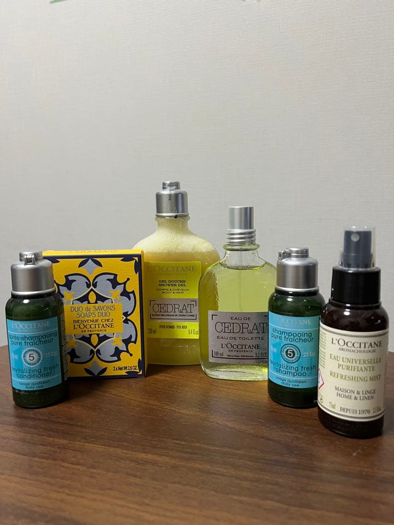 ロクシタン　セドラ　オム　オードトワレ　シャワージェル　などボディケアセット