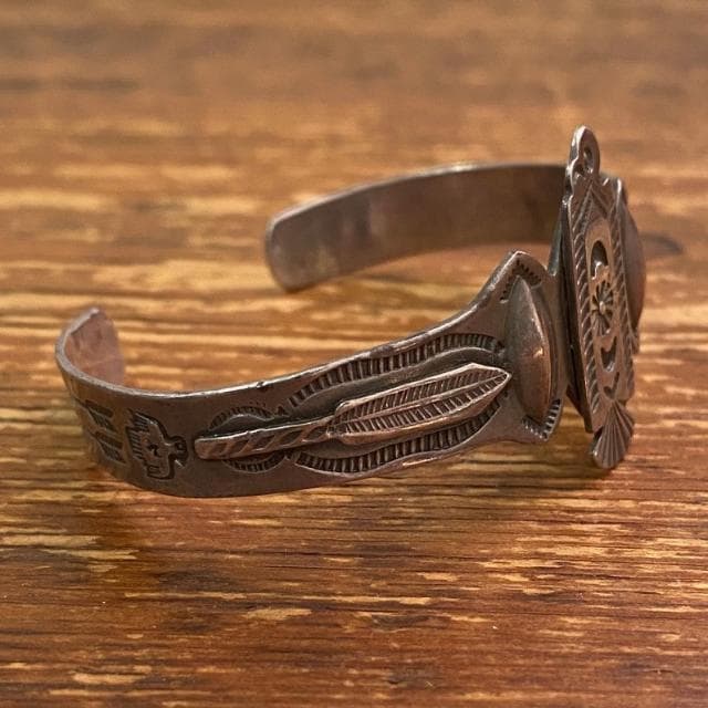 20s~40s ヴィンテージ Navajo ナバホ族 サンダーバード バングル
