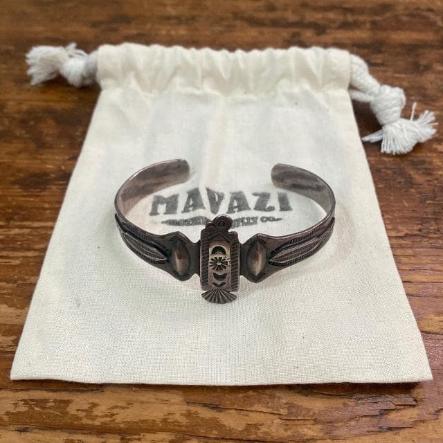20s~40s ヴィンテージ Navajo ナバホ族 サンダーバード バングル