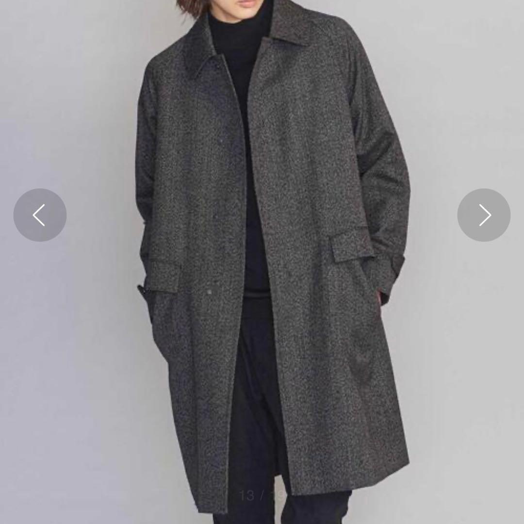 BEAUTY&YOUTH ユナイテッドアローズ シェットランド バルカラーコート