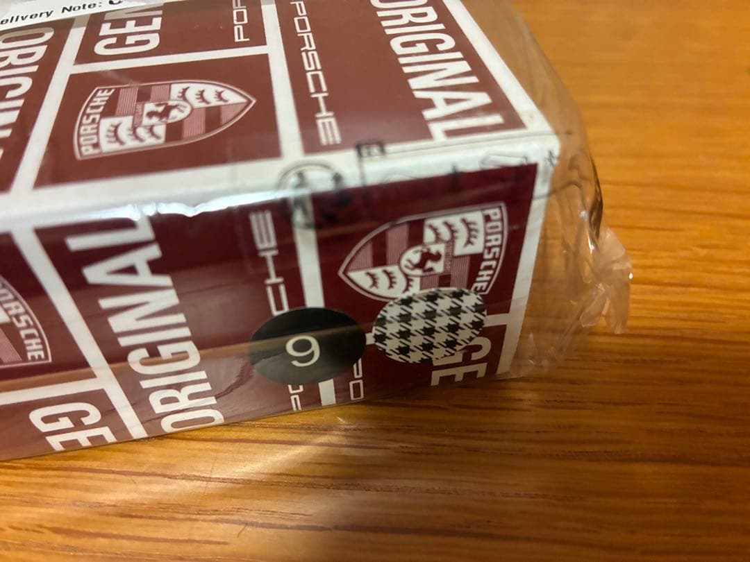 白黒Ｌサイズ【希少完売品・新品未開封】 PORSHE ドライビンググローブ